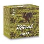 Schrotpatrone Rottweil Hase 12/70